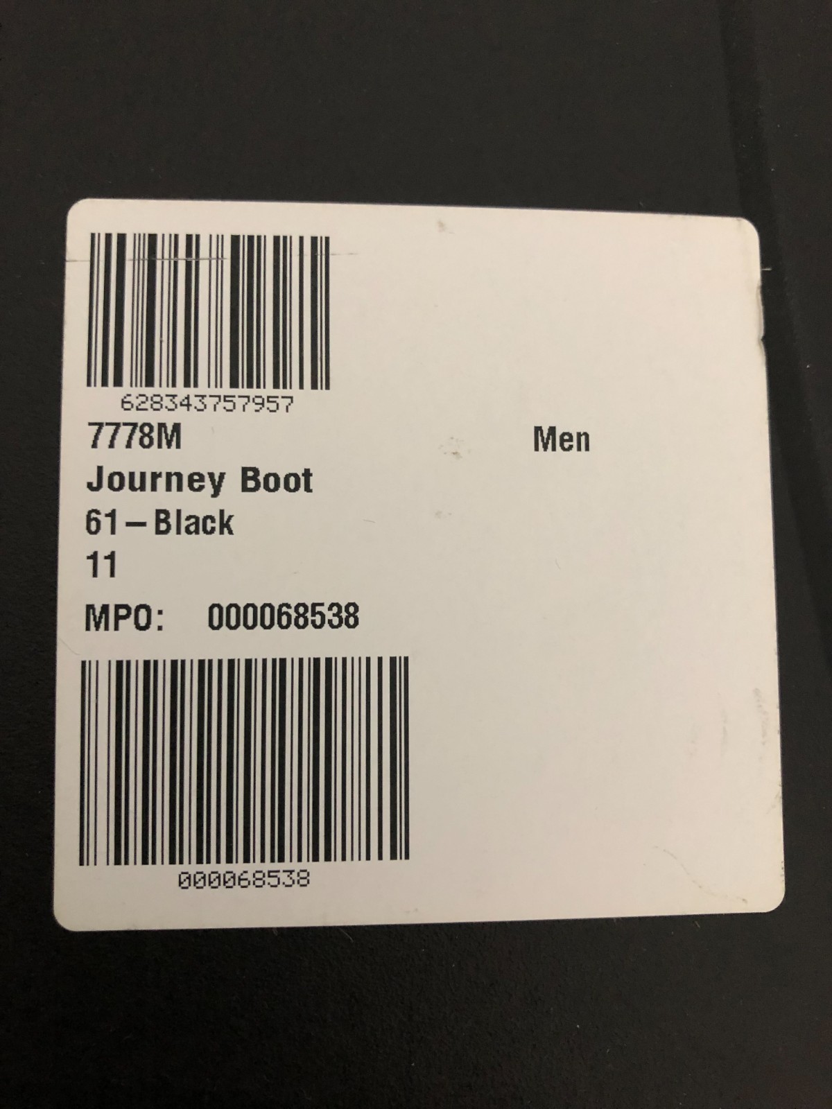 New Canada Goose Journey Boots Men's Size 11 Black W/ Collectors Hard Case 7778M thumbnail 10