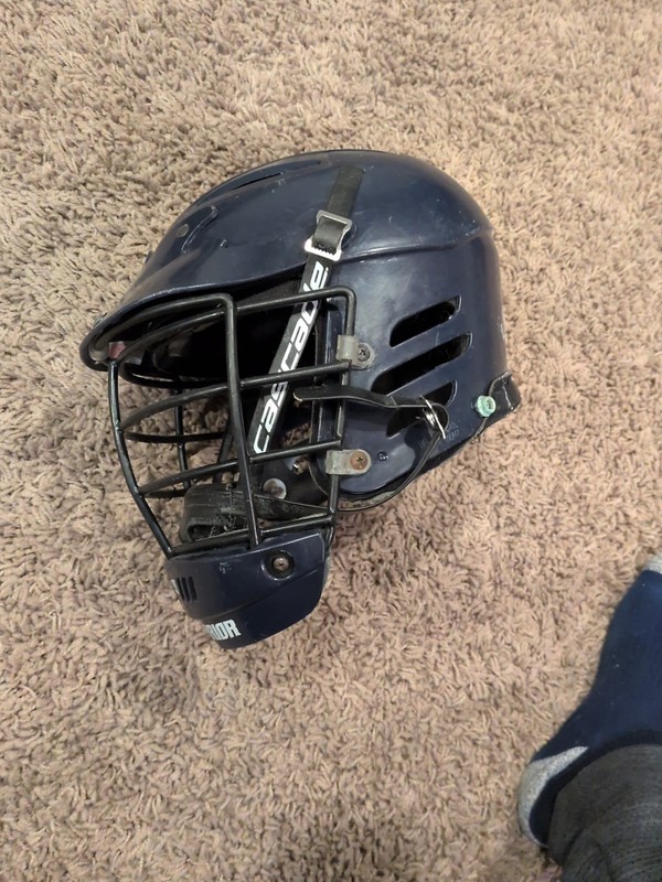Cascade S Lacrosse Helmet Blue Size Small