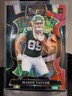 Mason Taylor 2025 Select Black Red Shock Concourse Rookie Card #76 - Jets