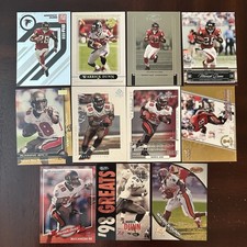 11 Different Warrick Dunn Cards Including Rookie 