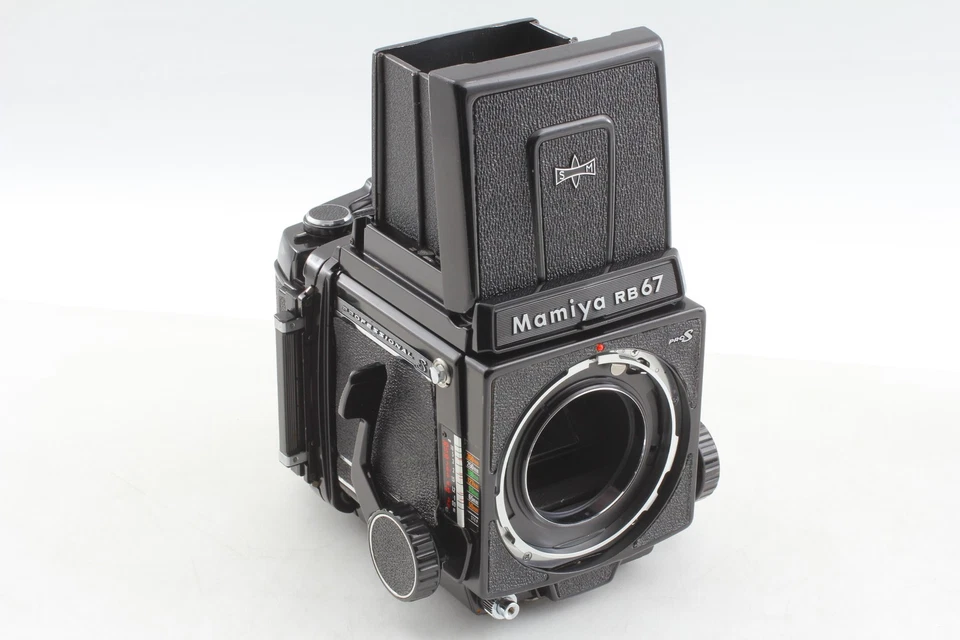 [Exc+5] Mamiya RB67 Pro S Film Camera Sekor C 127mm f3.8 Lens 120 From JAPAN - Image 3 of 4