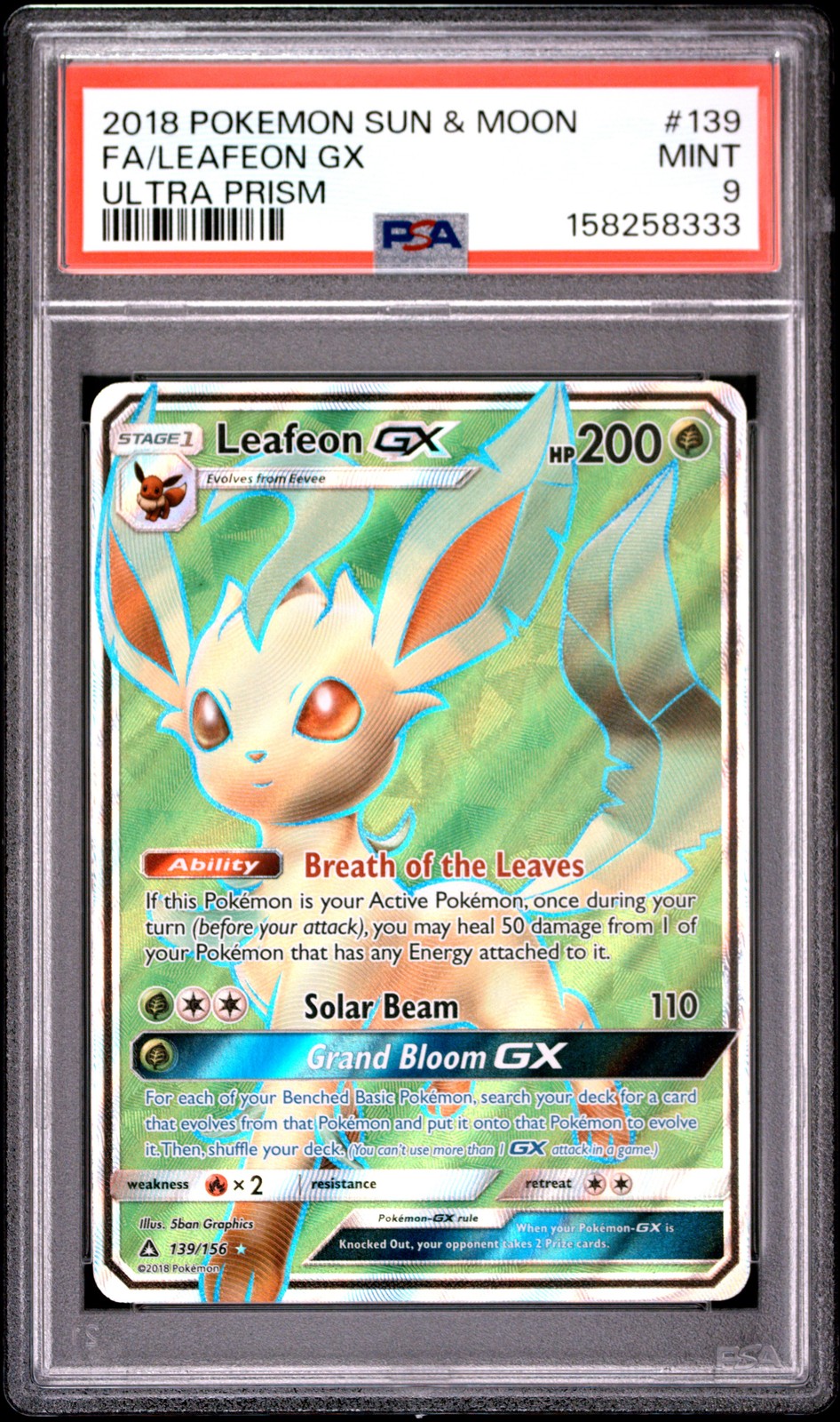 Leafeon GX #139