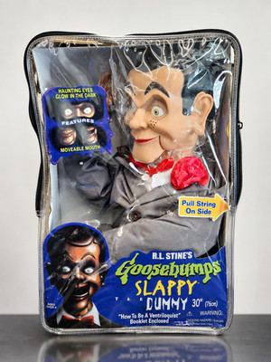 BRAND NEW VINTAGE 30'' Slappy the Dummy Goosebumps Ventriloquist Doll Halloween