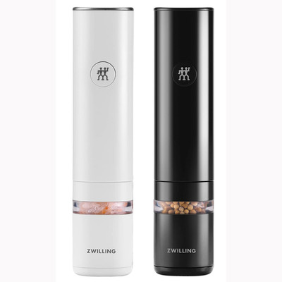 Enfinigy 2-Pc Electric Salt/Pepper Mill Set