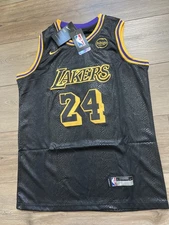 Jersey Kobe bryant #24. Youth Large Black Mamba LA Lakers