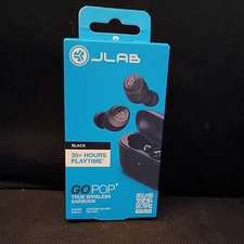 JLab EBGAIRPOPRSLT124 GO Air POP True Wireless In-Ear Headphones  Slate New