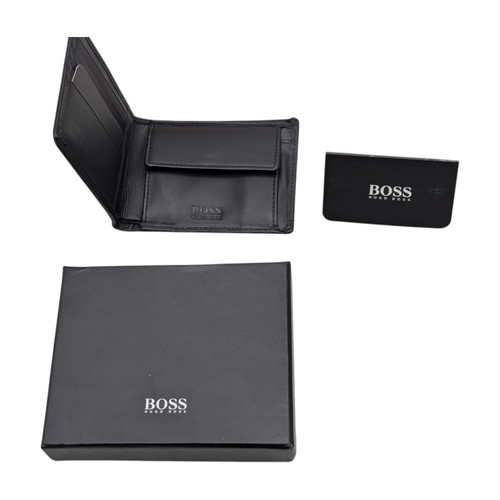 Portafoglio uomo Hugo Boss vera pelle Asolo bifold tutti i giorni ufficio confezione regalo - Foto 4 di 9