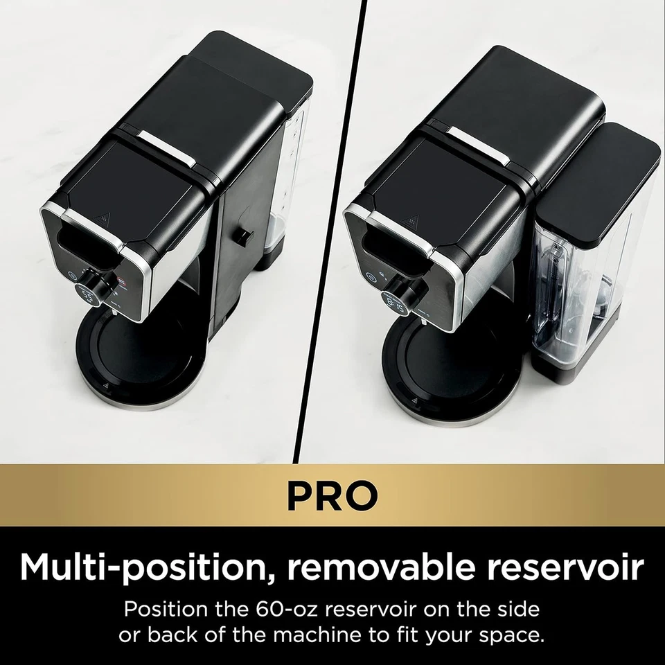 BRAND NEW Ninja CFP307 DualBrew Pro w/frother Single Serve 12 Cup Coffee Maker - Image 4 of 4