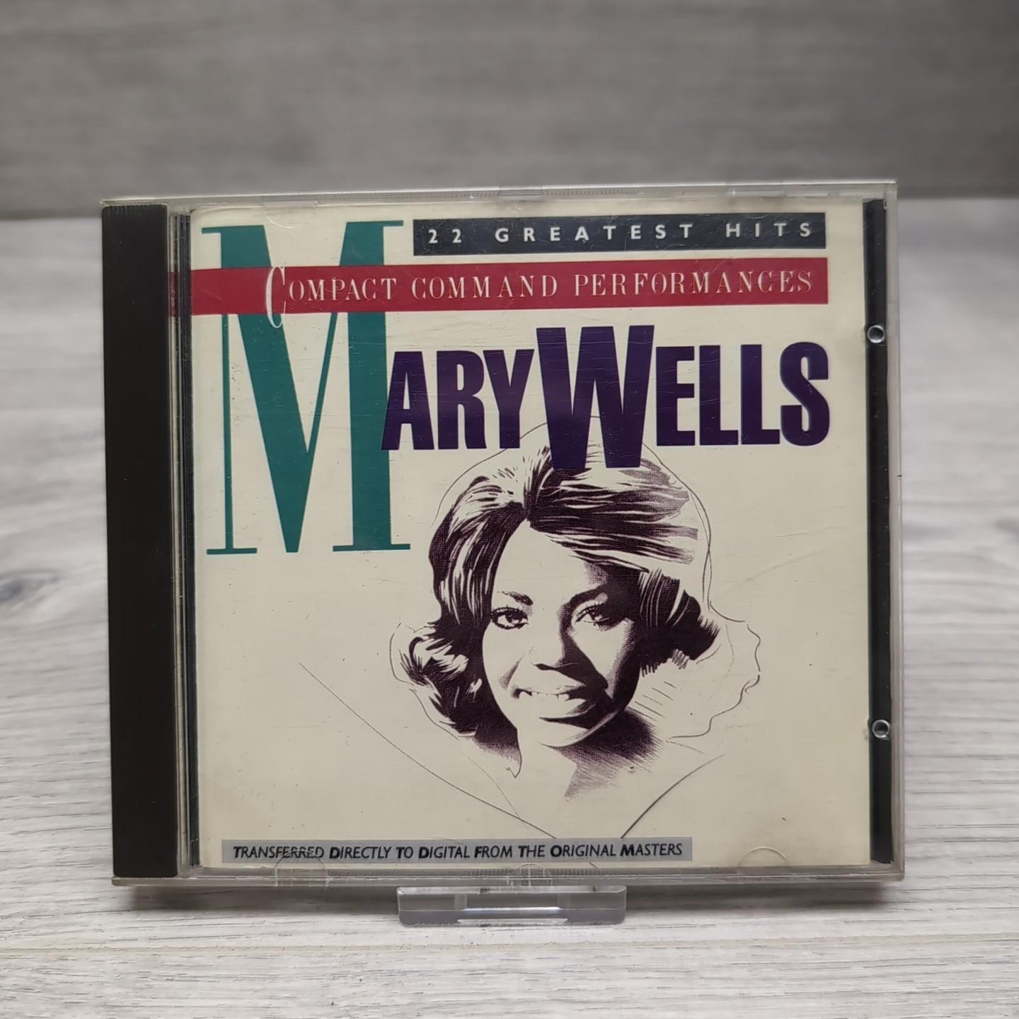 Mary Wells Compact Command Performances 22 Greatest Hits CD Album 1986 Motown
