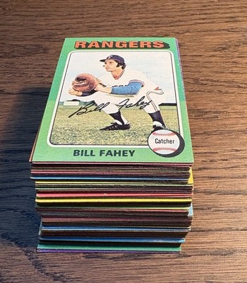 1975 Topps Baseball MINIs (Lot of 72) GD to VG+