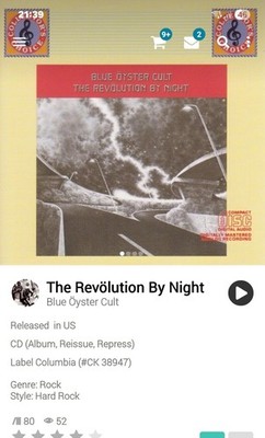 Blue Oyster Cult ~ Revolution By Night AOR CD 1983 Melodic Hard Rock Reaper