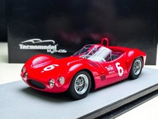 Model Car Scale 1:18 Tecnomodel MASERATI BIRDCAGE TIPO 61 MEADOWDALE