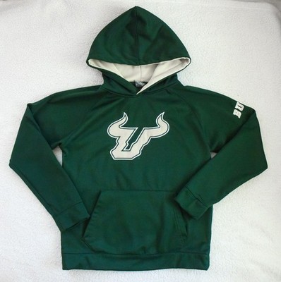 *USF* University of South Florida BULLS Green Hoodie - size YLG (16-18)