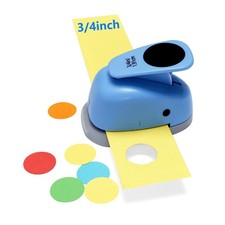 Circle Punch, Paper Punch,3/4 inch Circle Hole Punch Cutters for for Paper Cr