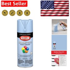 Vibrant Krylon 12 Oz Acrylic Spray Paint - Glossy Peekaboo Blue for All Surfaces
