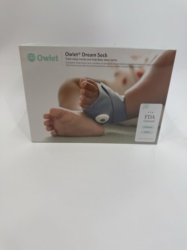 Owlet Dream Sock Baby Monitor Blue New & Factory Sealed