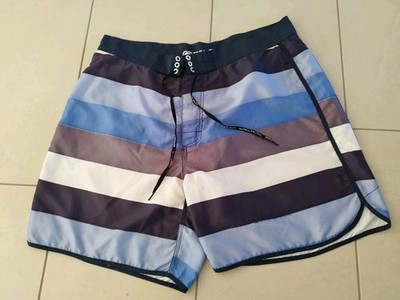 Ecko Unlimited Vintage Raw Stripes Badehose Shorts Gr. XXL Rar