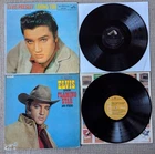 Elvis Presley 2 LP Vinyl Lot: Loving You + Flaming Star