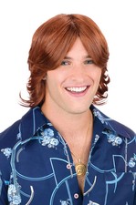 Brand New 1970's Ladies' Man Adult Wig Auburn 