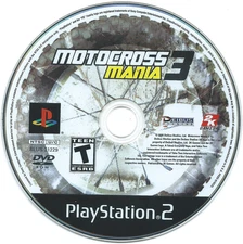Motocross Mania 3 (PlayStation 2, 2005) Just the BL PS2 Disc, FREE SHIPPING USA