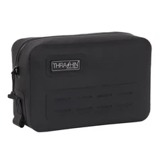 Thrashin Supply Waterproof Handlebar Bag - Harley Riser T-Bar Dyna Softail Black