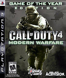 Call of Duty 4: Modern Warfare -- Jeu de l'année (Sony PlayStation 3) comme neuf - Photo 1/1