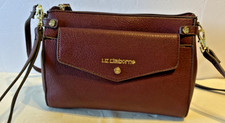 Liz Claiborne Alisia Convertible Clutch Dark Wine