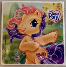 MY LITTLE PONY 2006 Hasbro Party Favour Sticker 2.5 x 2.5