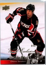 2010-11 UPPER DECK UD EXCLUSIVES #65 FILIP KUBA OTTAWA SENATORS 090/100