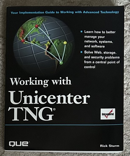 Working with Unicenter TNG, Sturm 1999 PB 2nd +2 CD-ROMs Computer Science FREEPP - 第 2/10 張圖片