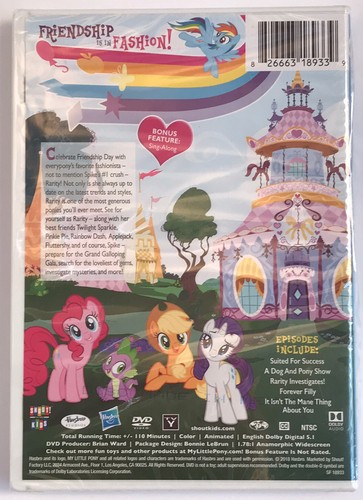 3 Set MY LITTLE PONY FRIENDSHIP IS MAGIC DVDs Spring Friendship Applejack Rarity - Picture 8 of 10