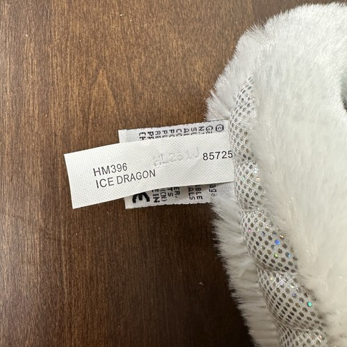 Webkinz Ice Dragon HM396 Unused Code Sealed Retired Ice Tower Plush Stuffed Snow - Picture 7 of 15