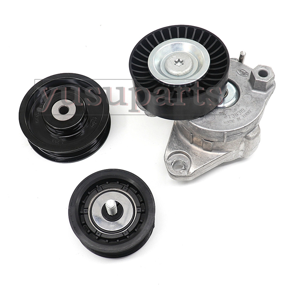 Norabaka Drive Belt Tensioner& Idler Pulley For Mercedes Benz C230 C280 C300 2722000270 - Foto 5