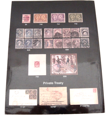 Longley Stamp Auction Catalog 2009 Large Queens Flag Cancels Edward VII Covers - 第 2/4 張圖片