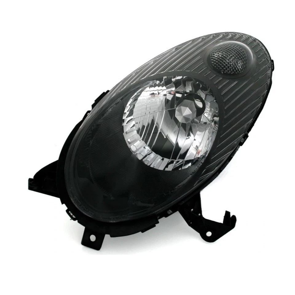 Scheinwerfer Set Frontscheinwerfer für Nissan Micra K12  Schwarz H4  - Bild 3 von 4