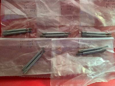5x 747784-3 AMP Conn D-Sub Locking & Mounting 4-40 Jackscrew 2/per