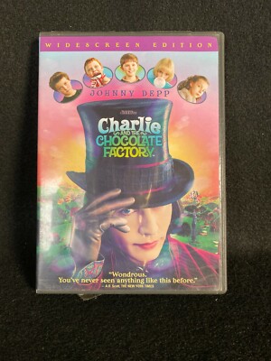 Charlie and the Chocolate Factory (DVD 2005 Widescreen) PG Comedy