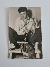 Autogramm Elvis Presley ~1957 / 50er Jahre / ...