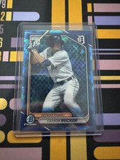 2024 Bowman Sapphire Carson Rucker 1st Prospect Detroit Tigers #BCP-65