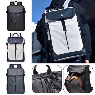 Wasserdicht Basketball PC Rucksack Outdoor Sport Reisen Helm Tasche Gym Camping