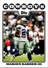 2008 Topps Football Marion Barber