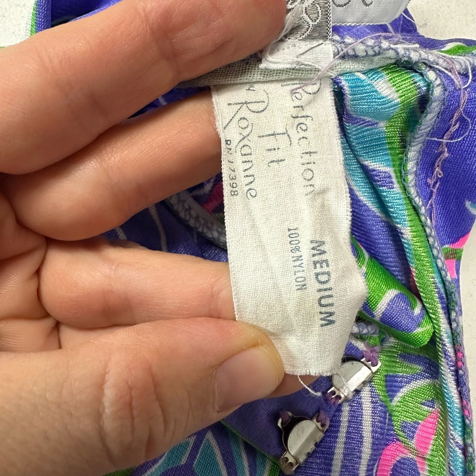 Falda De Colección Años 60 Estampado Psicodélico Pin Up Natación Cubierta Saks Quinta Avenida Talla Mediana Foto 4 de 4