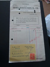 Thames Manufacturing Co Ltd, Bridge Works, Duke Street Hill, London 1947