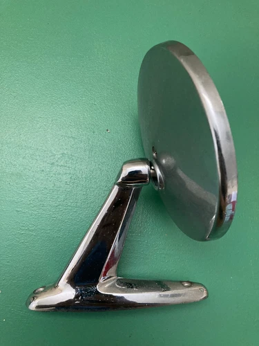 1960-1965 FORD FALCON MUSTANG CLASSIC CAR CHROME 4.5"  ROUND SIDE MIRROR