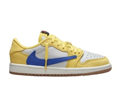 Brand New Nike x Travis Scott Jordan 1 Low OG SP 'Canary Brand New Nike x Travis Scott Jordan 1 Low OG SP 'Canary