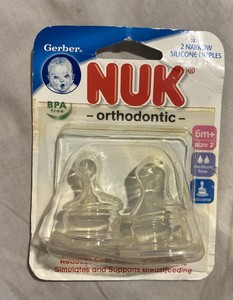 nuk nipples size 2 medium flow