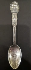 Mechanics Silver Company Boston Paul Reveres Ride Sterling Silver Souvenir Spoon