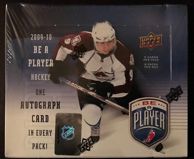 2009-10 UD Be A Player Hockey HOBBY Box - USPS Priority Shipping