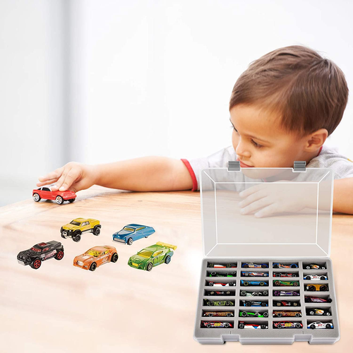 Hot Wheels Auto Aufbewahrungsbox Tragbar Organizer Display Halter 27 Autos Sammlung - Bild 7 von 12