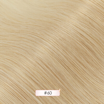 HAIRRO Thick Tape In/on 100% Human Hair Extensions Seamless Russian /Remy Blonde